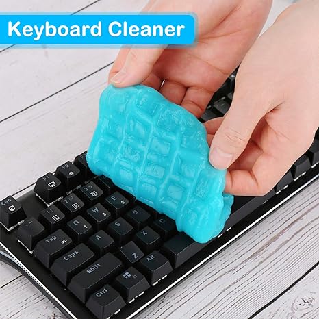 Keyboard cleaning gel